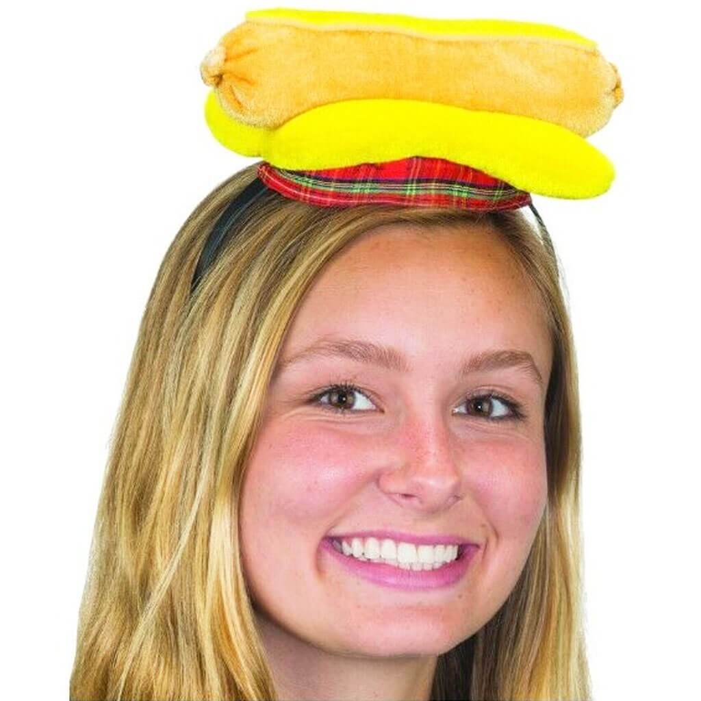 Hot Dog Mini Hat Headband