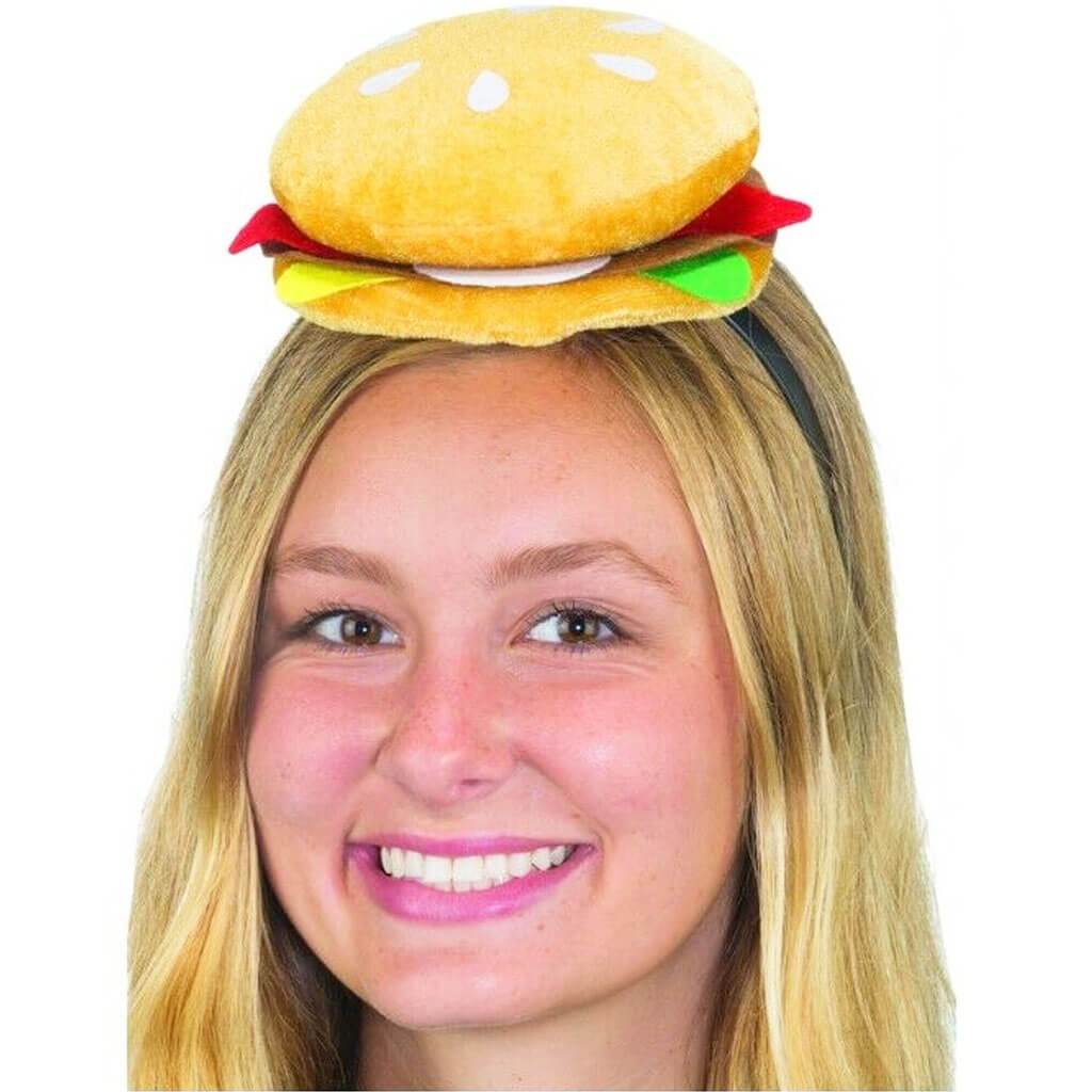 Mini Hamburger Headpiece