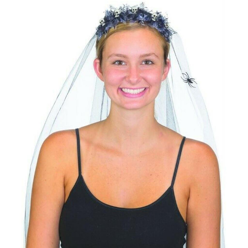 Dead Bride Headband/Veil