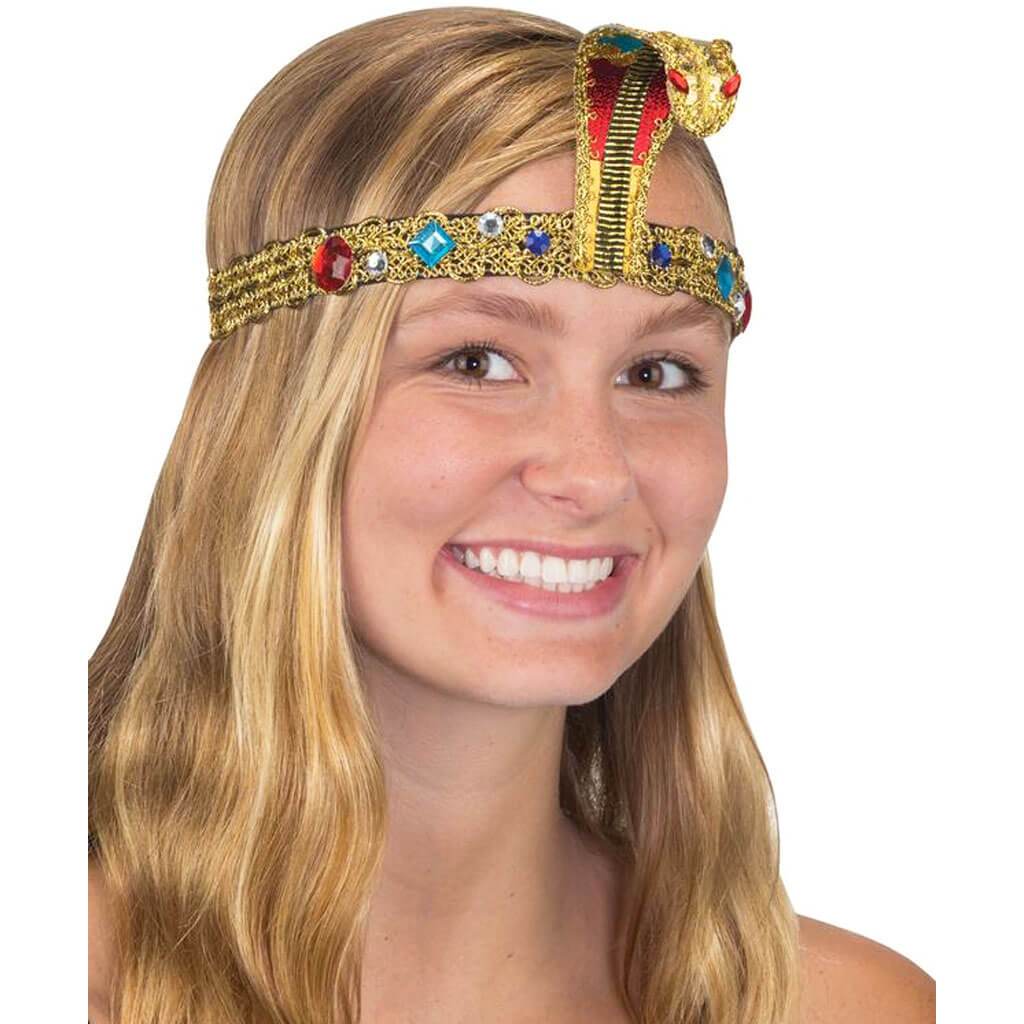 Egyptian Cleopatra Princess Snake Headband