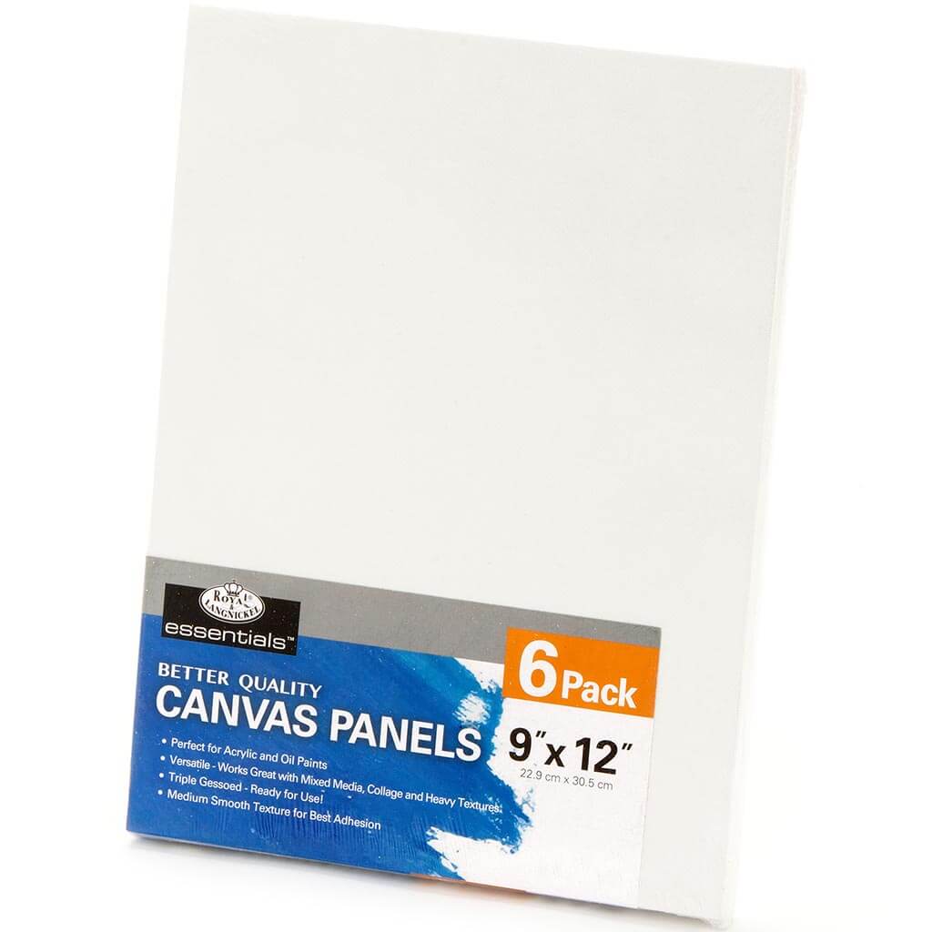 Canvas Panel 6 Pack 9in x 12in