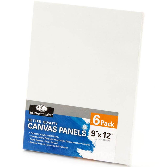 Canvas Panel 6 Pack 9in x 12in
