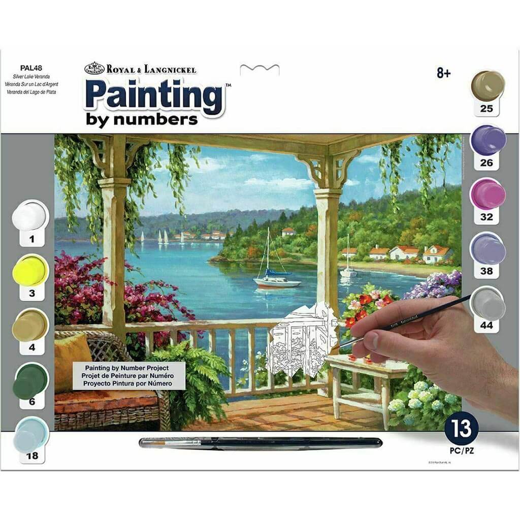 Paint By Number Silver Lake Porch
