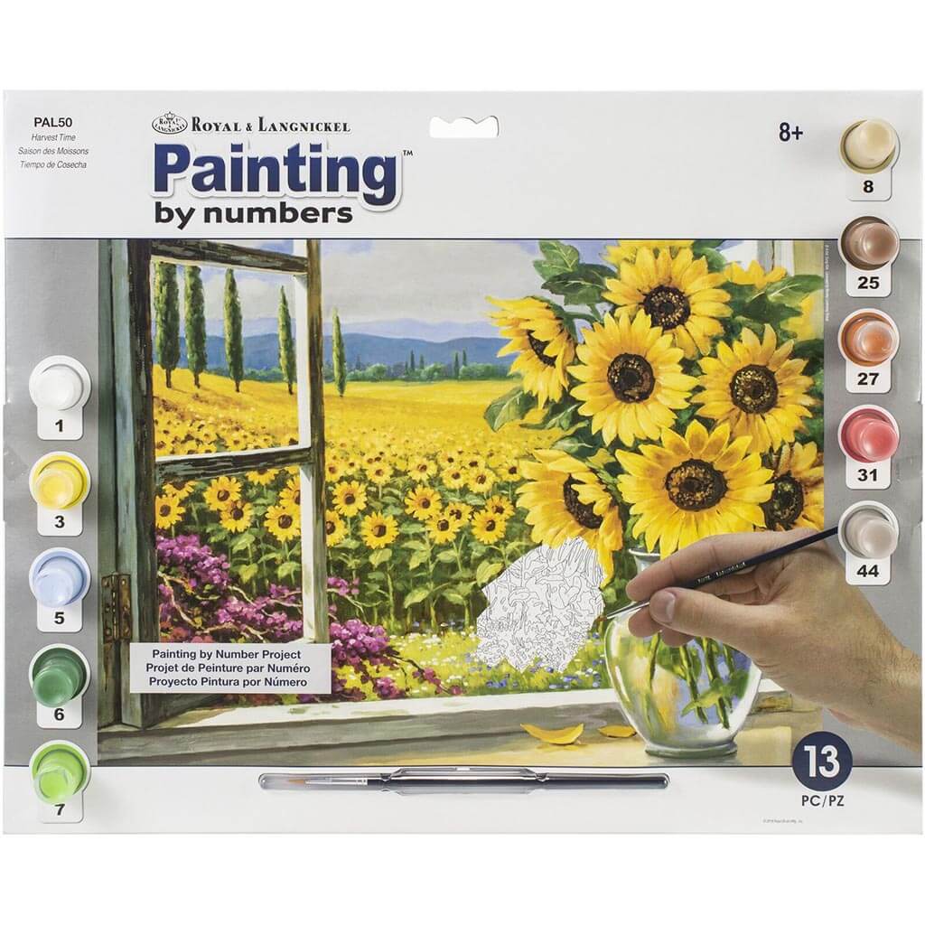 Paint By Number Kit Harvest Time