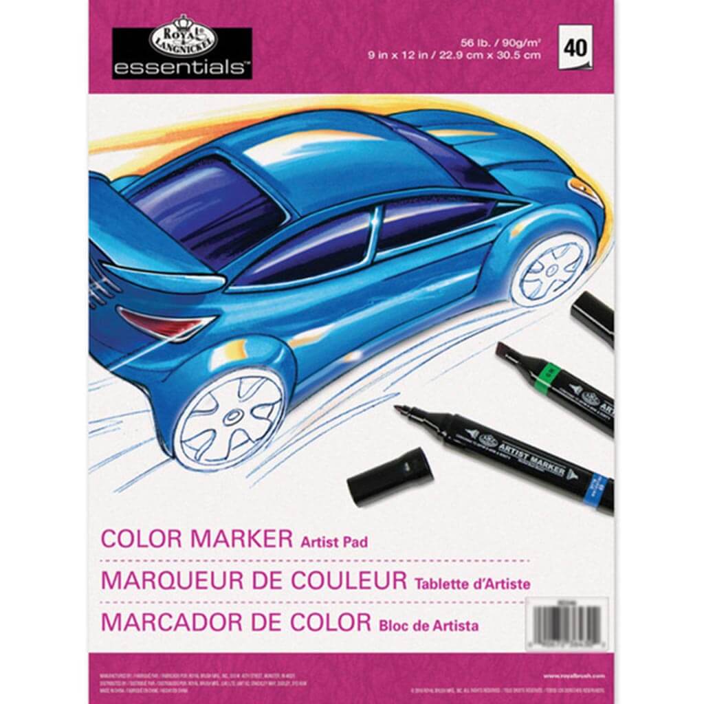 Royal Artist Pad Color Marker 9in x 12in