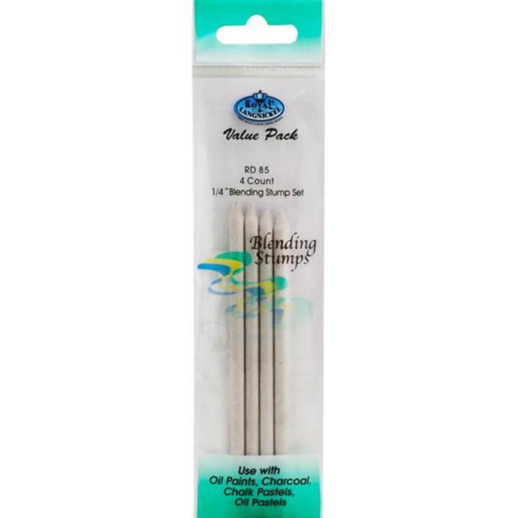 Blending Stump Set 1/4" 4 Pieces