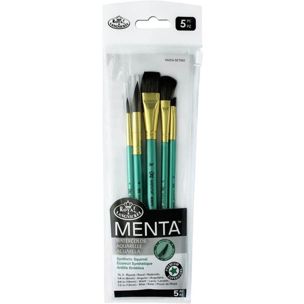 Menta Watercolor Wash Variety Set of 5