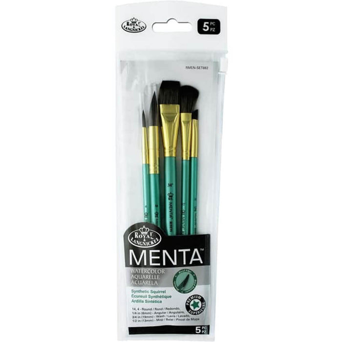 Menta Watercolor Wash Variety Set of 5
