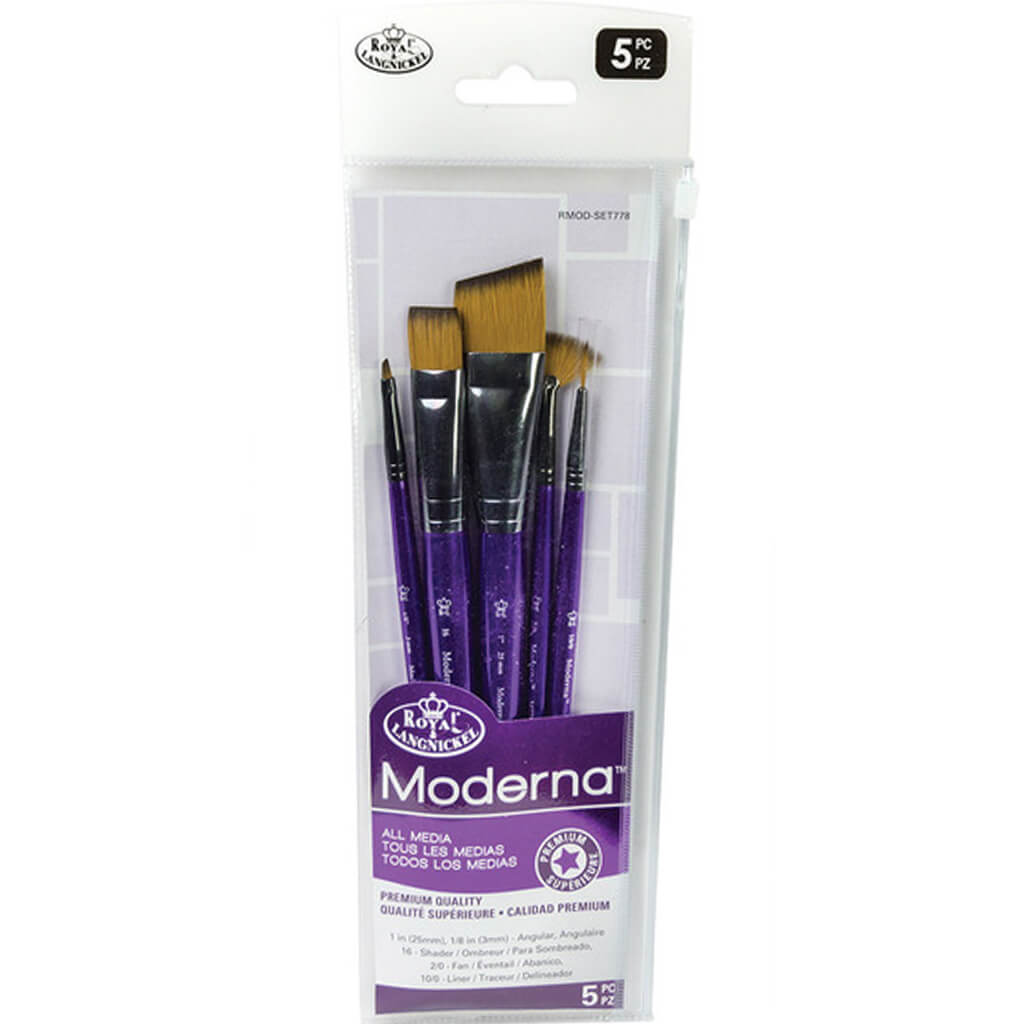 Moderna Angular Variety Brush Set