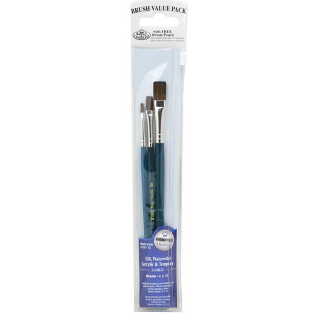 Sable ShadersValue Pack Brush Set of 3