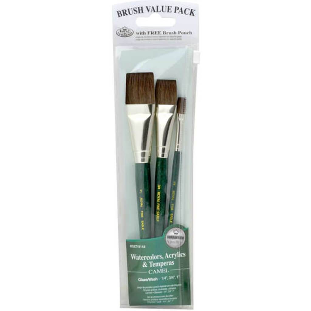 Camel Brush Value Pack Glaze Set of 3