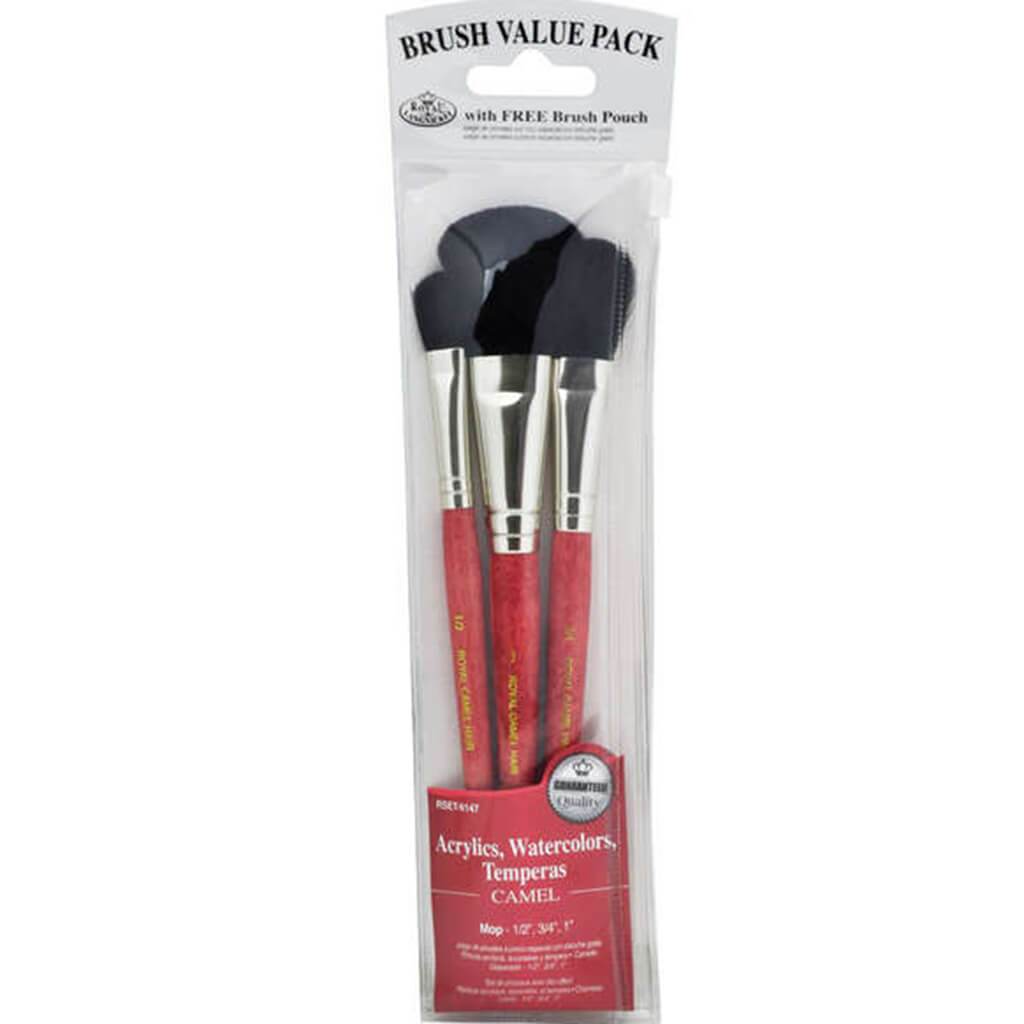 Camel Value Pack Brush Set of 3