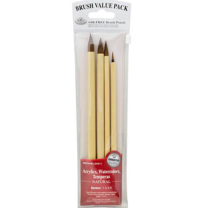 Bamboo Brown Camel Set of 4