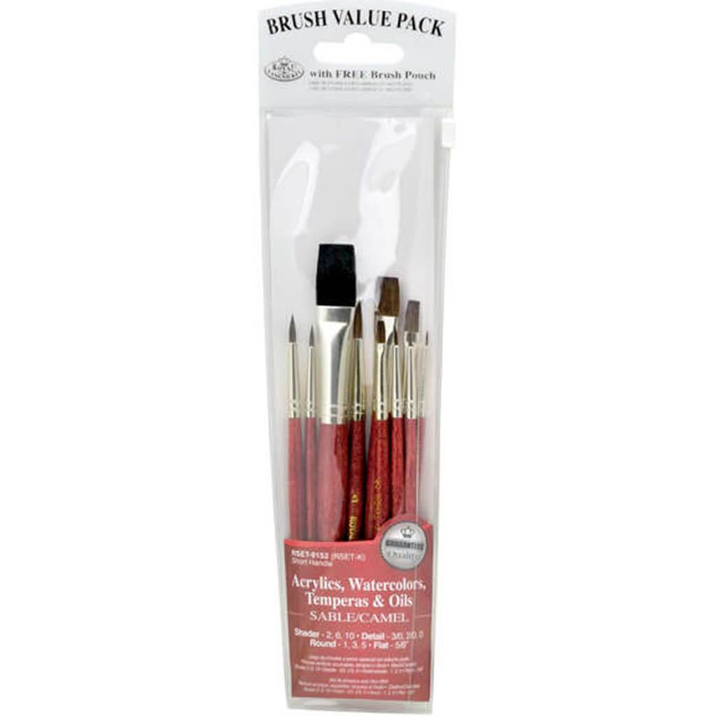 Sable/Camel Value Pack Brush Set of 10