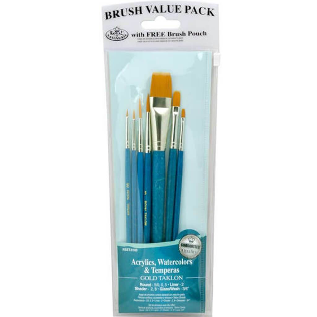 Gold Taklon Set of 7