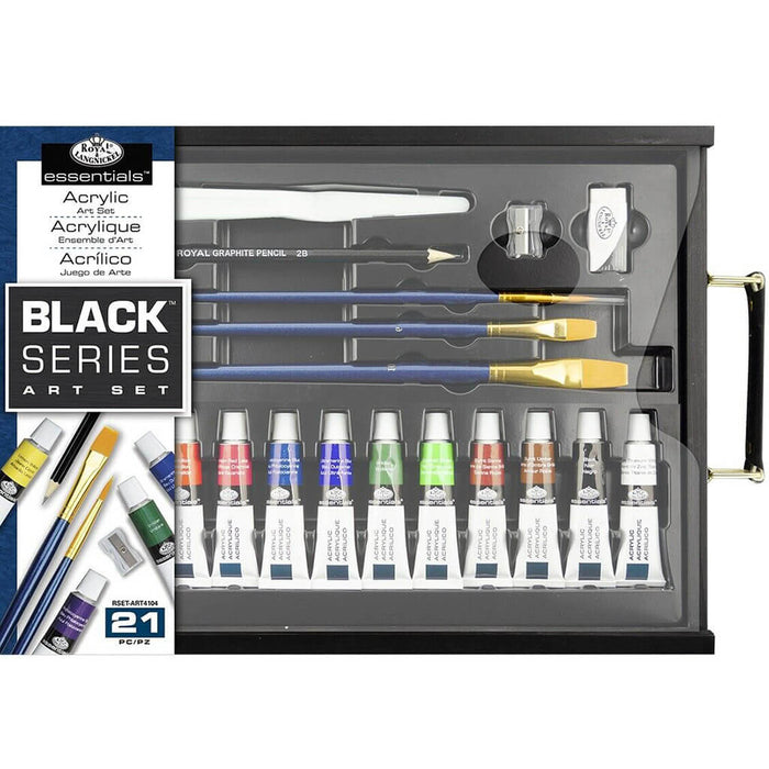Royal & Langnickel Black Series Acrylic Palette Case