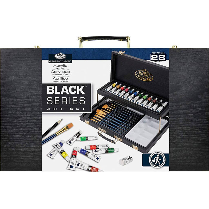 Royal & Langnickel Two Tier Black Series Acrylic Set
