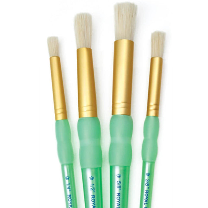 Stencil Nylon Brush Set 4pc