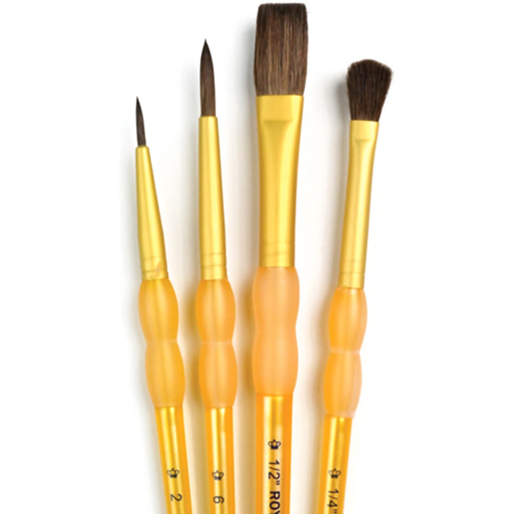 Camel Brush Set of 4