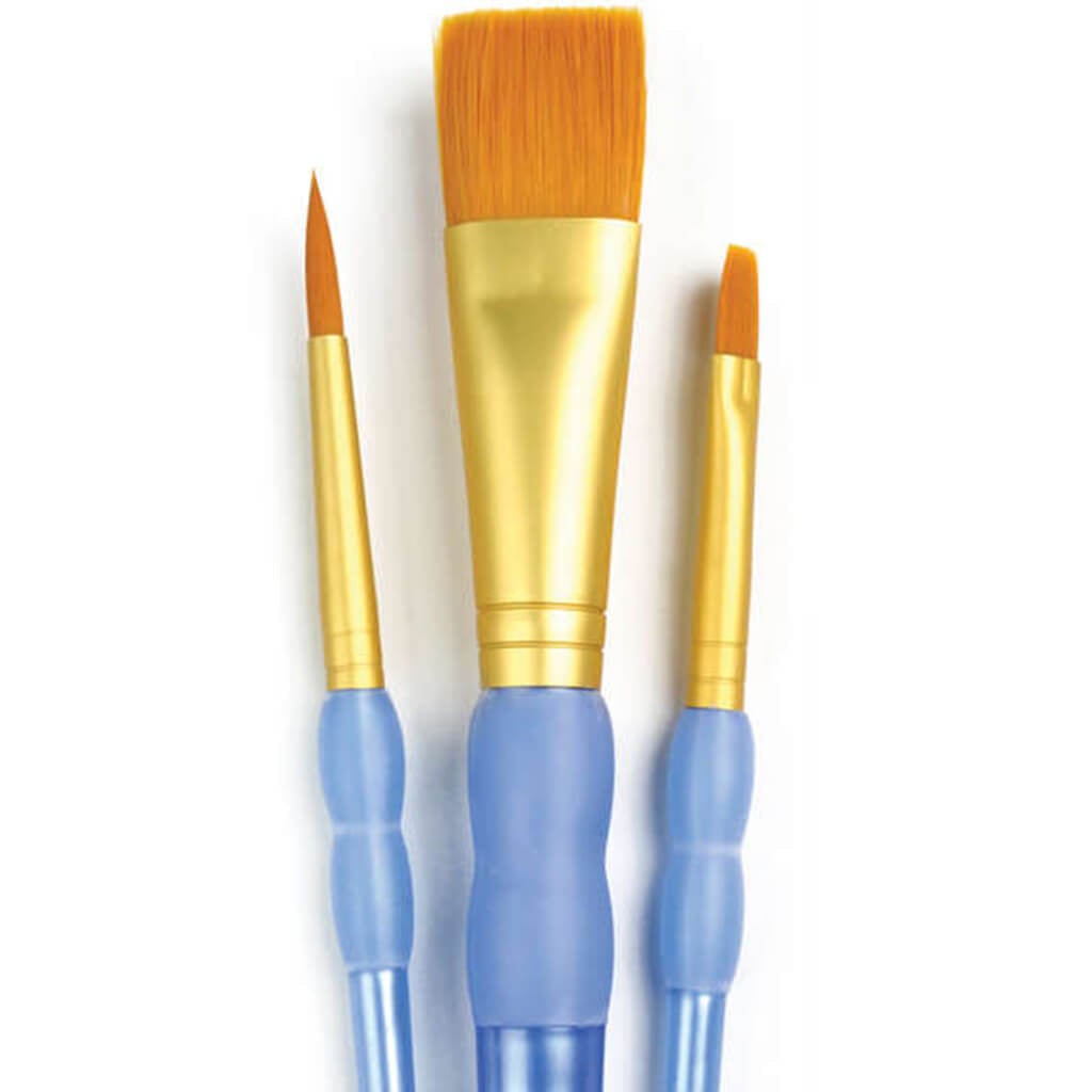 Golden Talkon Variety Brush Set of 3