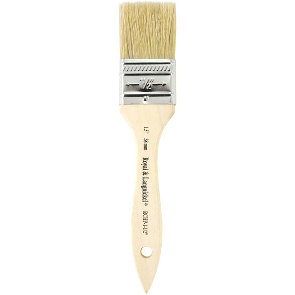 Wood Fhandle Chip Brush 1-1/2