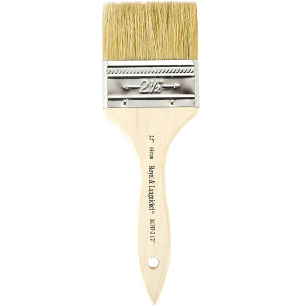 Wood Handle Chip Brush 2-1/2