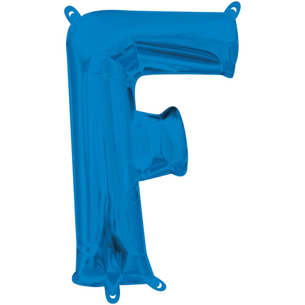 Blue Letter B Foil Balloon, 16in