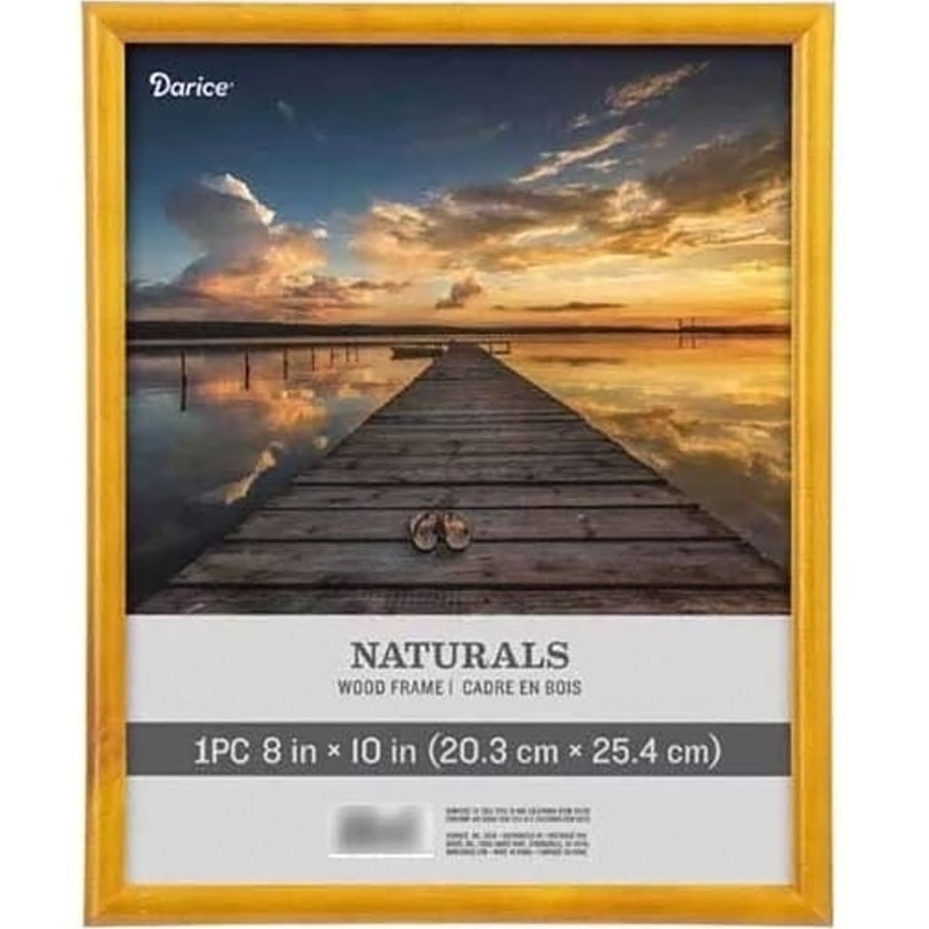 Frame Naturals Wood Natural, 8in X 10in