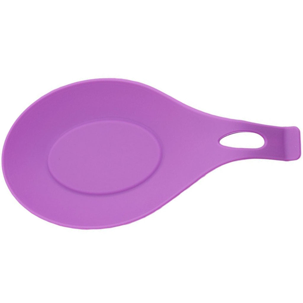 Silicone Spoon Rest Teal Blue