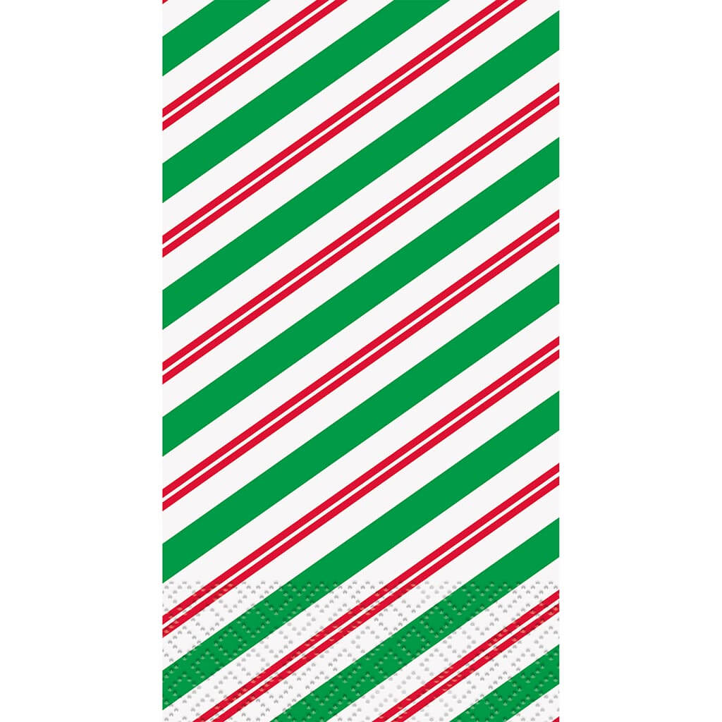 Peppermint Chrismas Guest Napkin 16ct