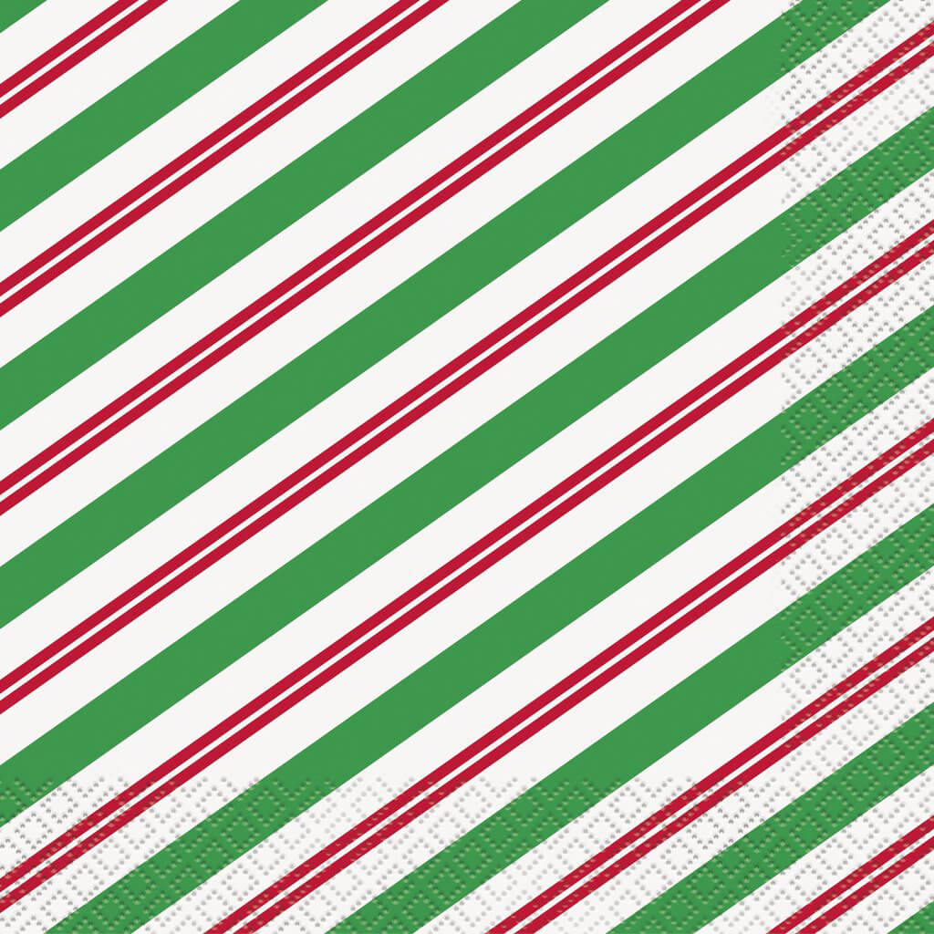 Peppermint Chrismas Lunch Napkin 16ct