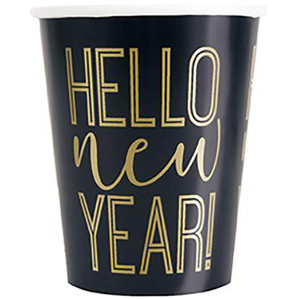 Roaring New Year Cups 9oz