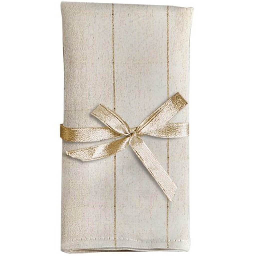 Soft Check Napkin Set of 4, Natural