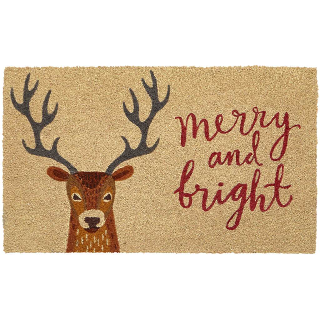 Merry and Bright Coir Mat