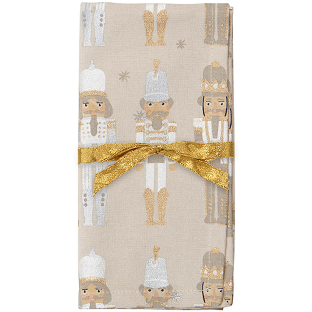 Nutcracker Cotton Tabletop Napkin Set of 4 18in x 18in