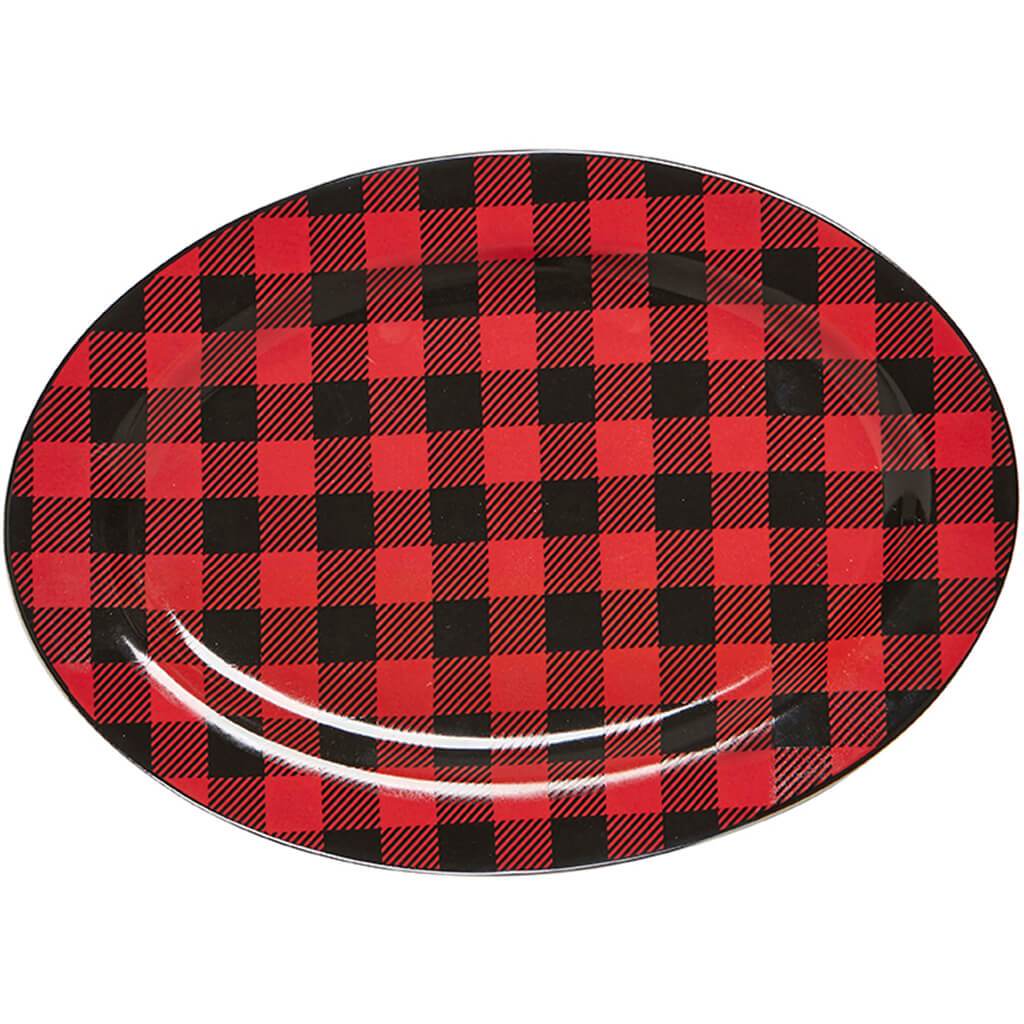 Buffalo Check Serving Platter