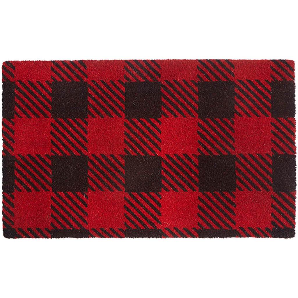 Buffalo Check Coir Mat, 18in X 30in