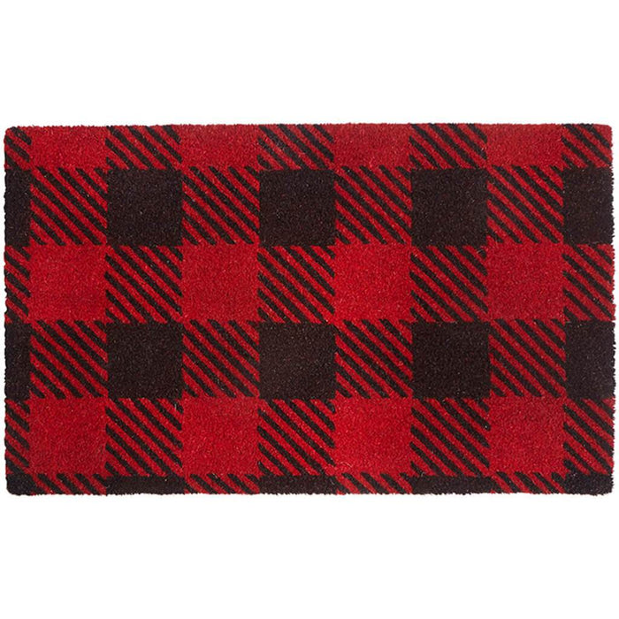 Buffalo Check Coir Mat, 18in X 30in
