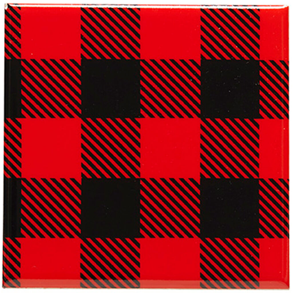 Buffalo Check Coasters Set of 4, Red