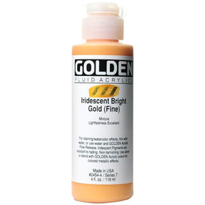Golden Fluid Acrylic Iridescent Paint 4oz