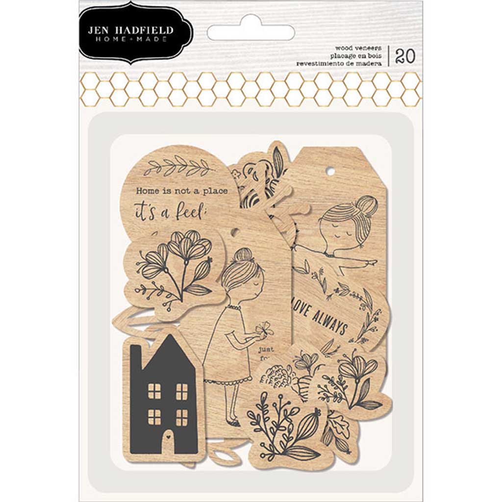 Embellishment Wood Along The Way