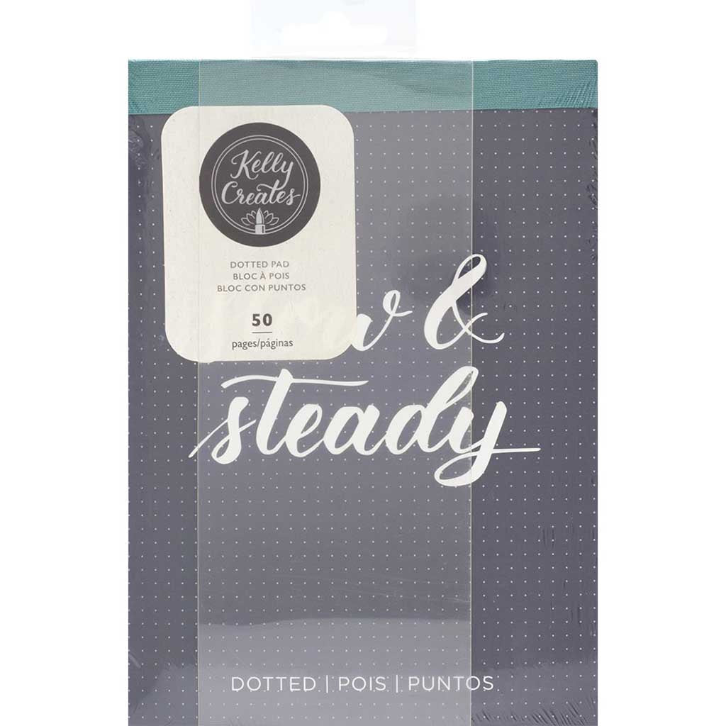 Kelly Creates 50sheets Practice Pad Dotted Black 6in x 8in