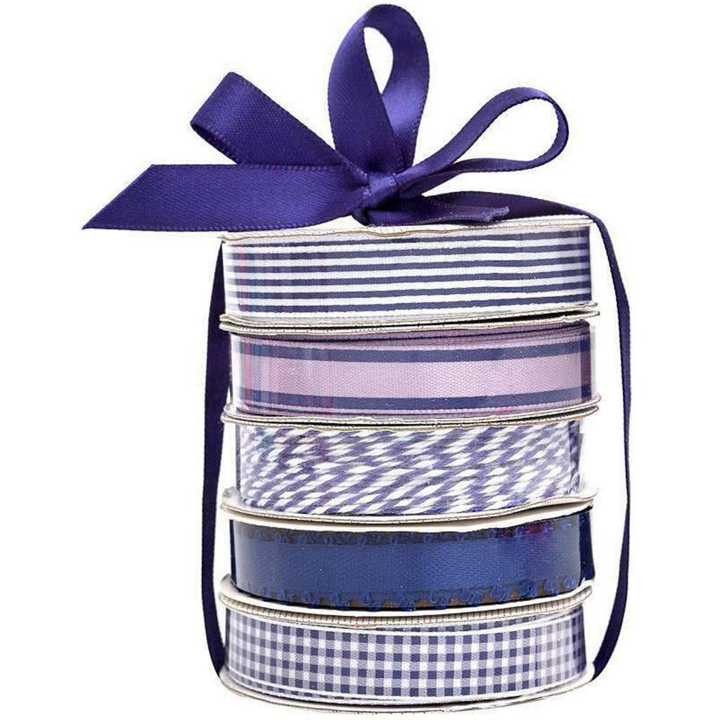 Ribbon Spool 5pk Gray