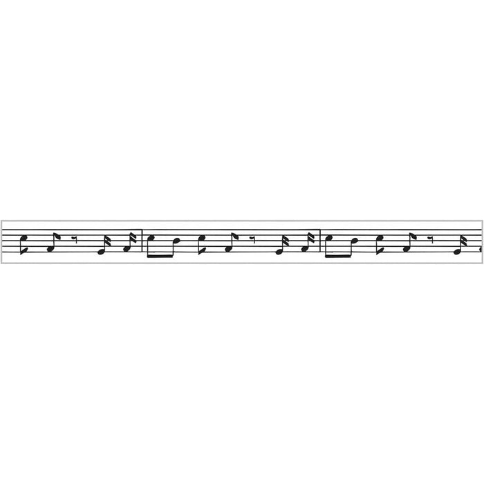Music Adhesive Ribbon 3/8 Inch Craft Trim