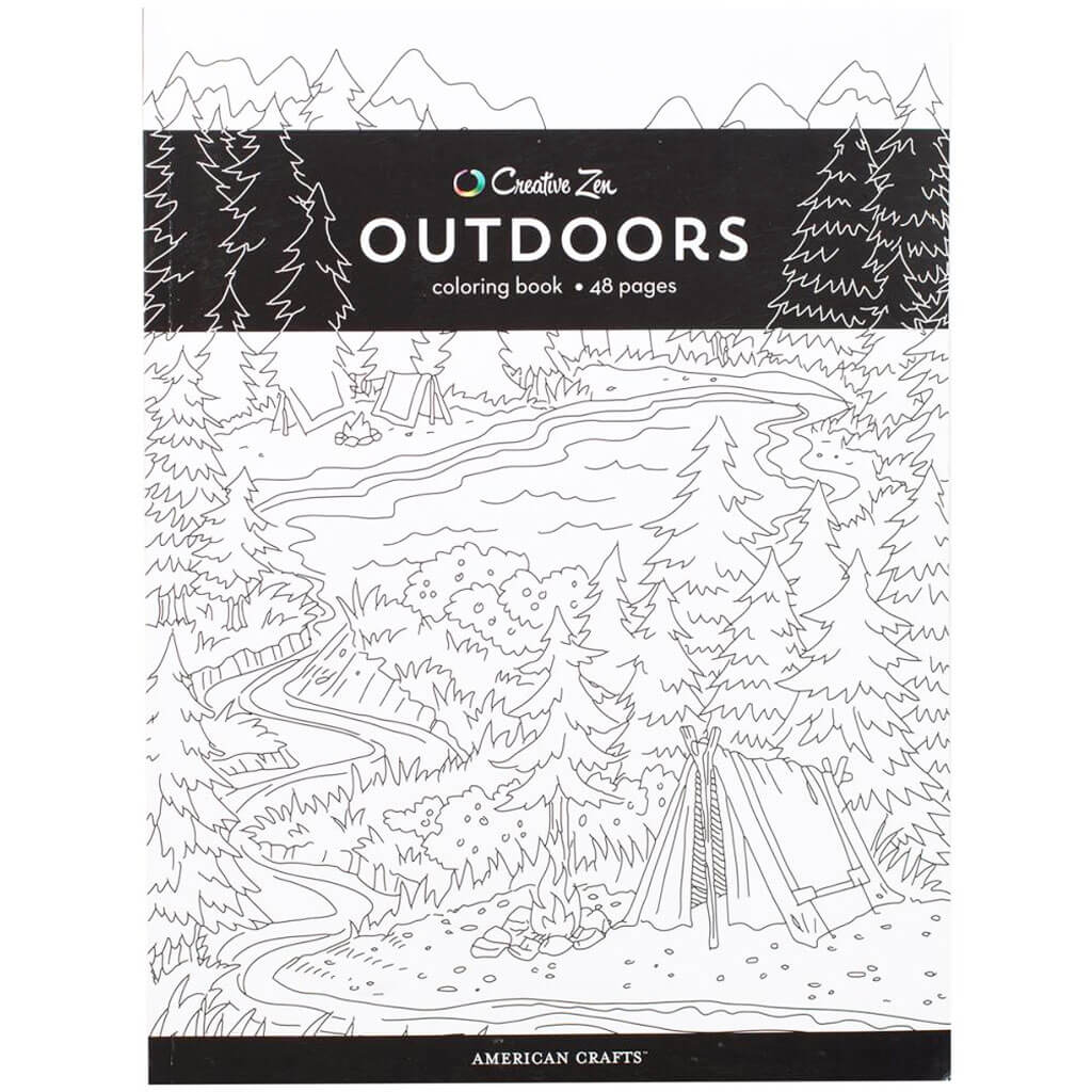 Outdoor Coloring Book