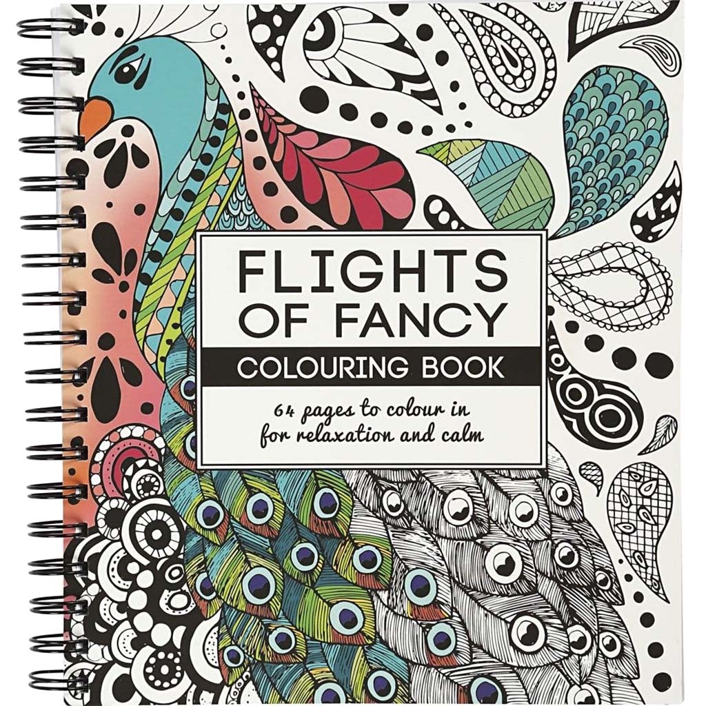 Flight Of Fancy Coloring Book