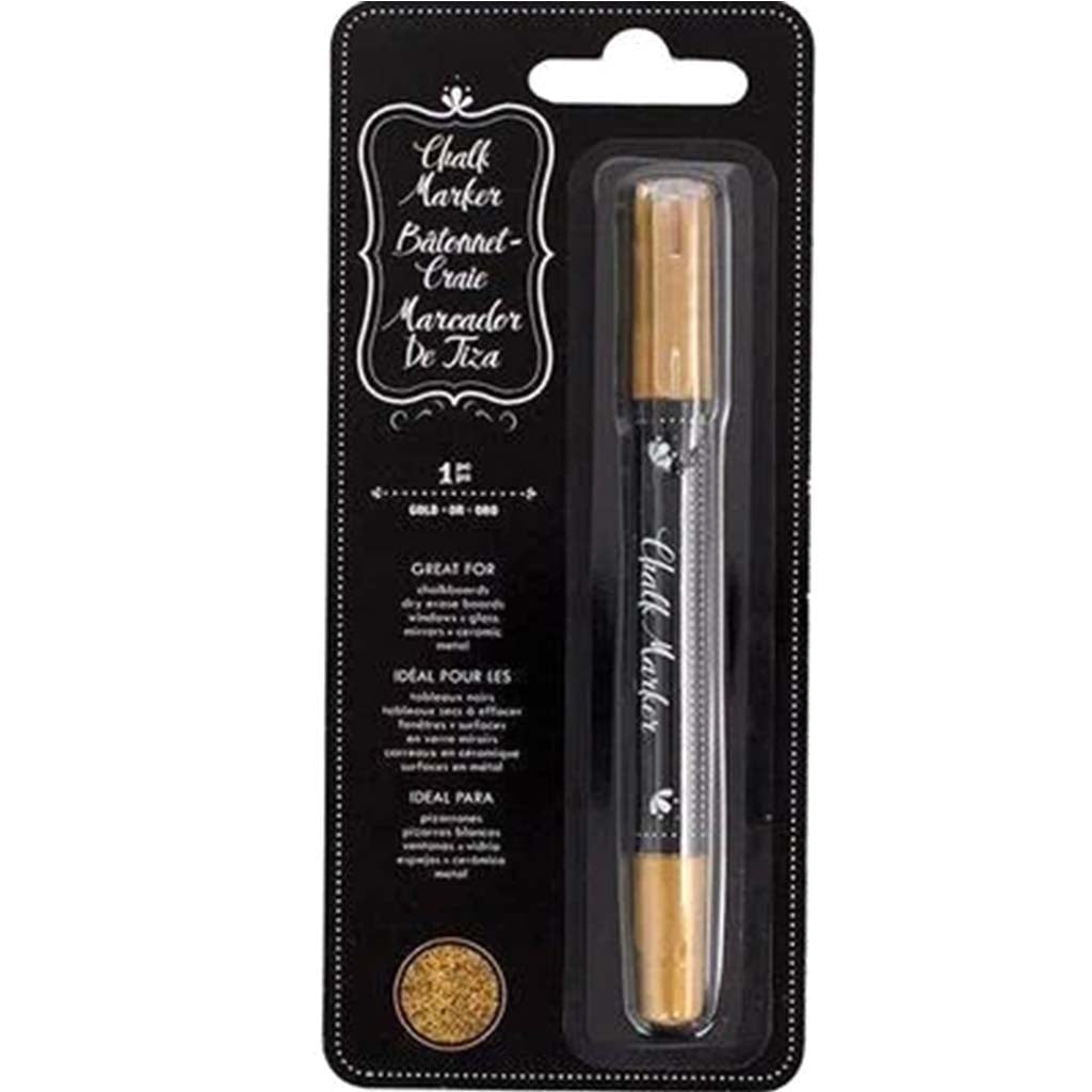 Eraseable Chalk Marker Gold