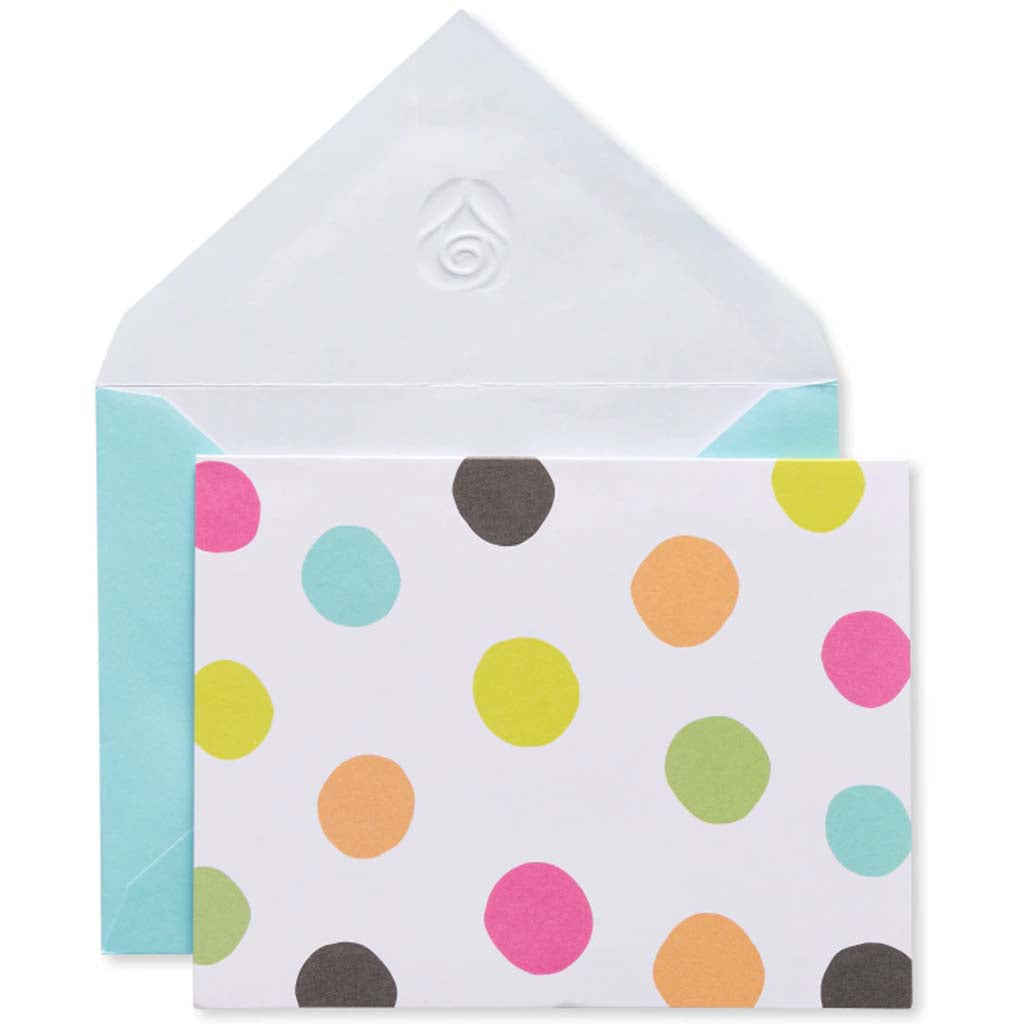 Multi Dots Cards and Envelopes