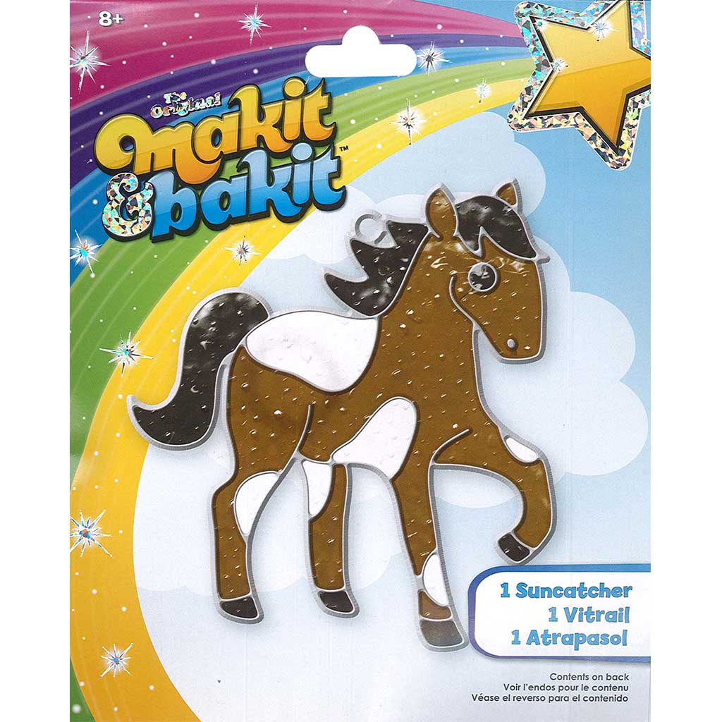 Colorbok Makit &amp; Bakit Suncatcher Kit Palomino