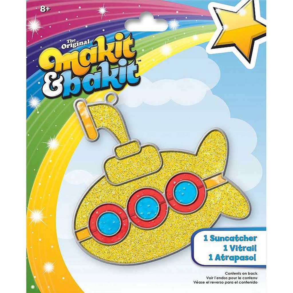 Colorbok Makit &amp; Bakit Submarine Suncatcher Craft Kit